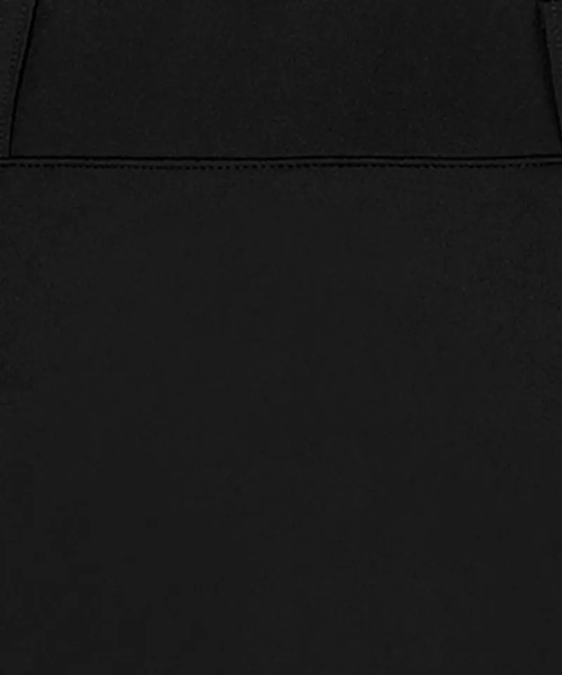 CHUCUCHU Logo Point Skirt - Black