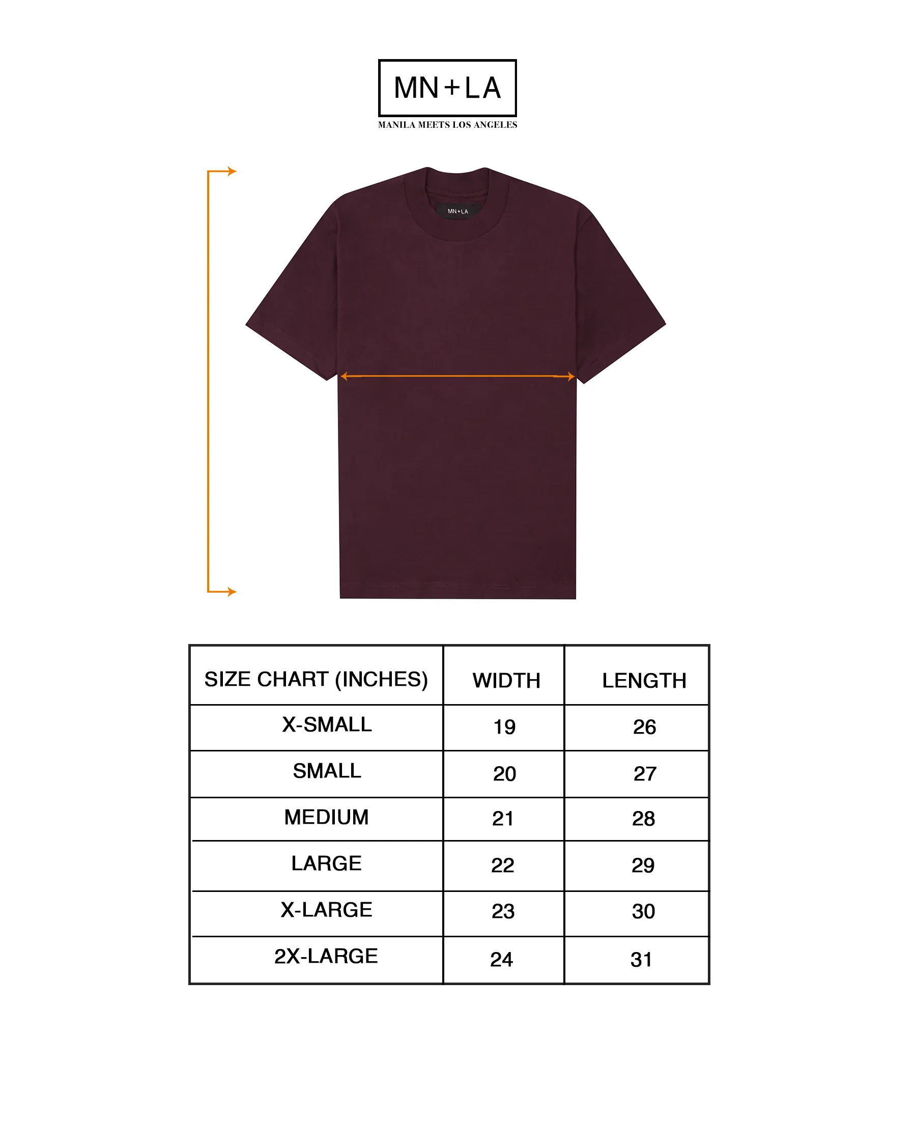 CLASSIC TEE IN WINE