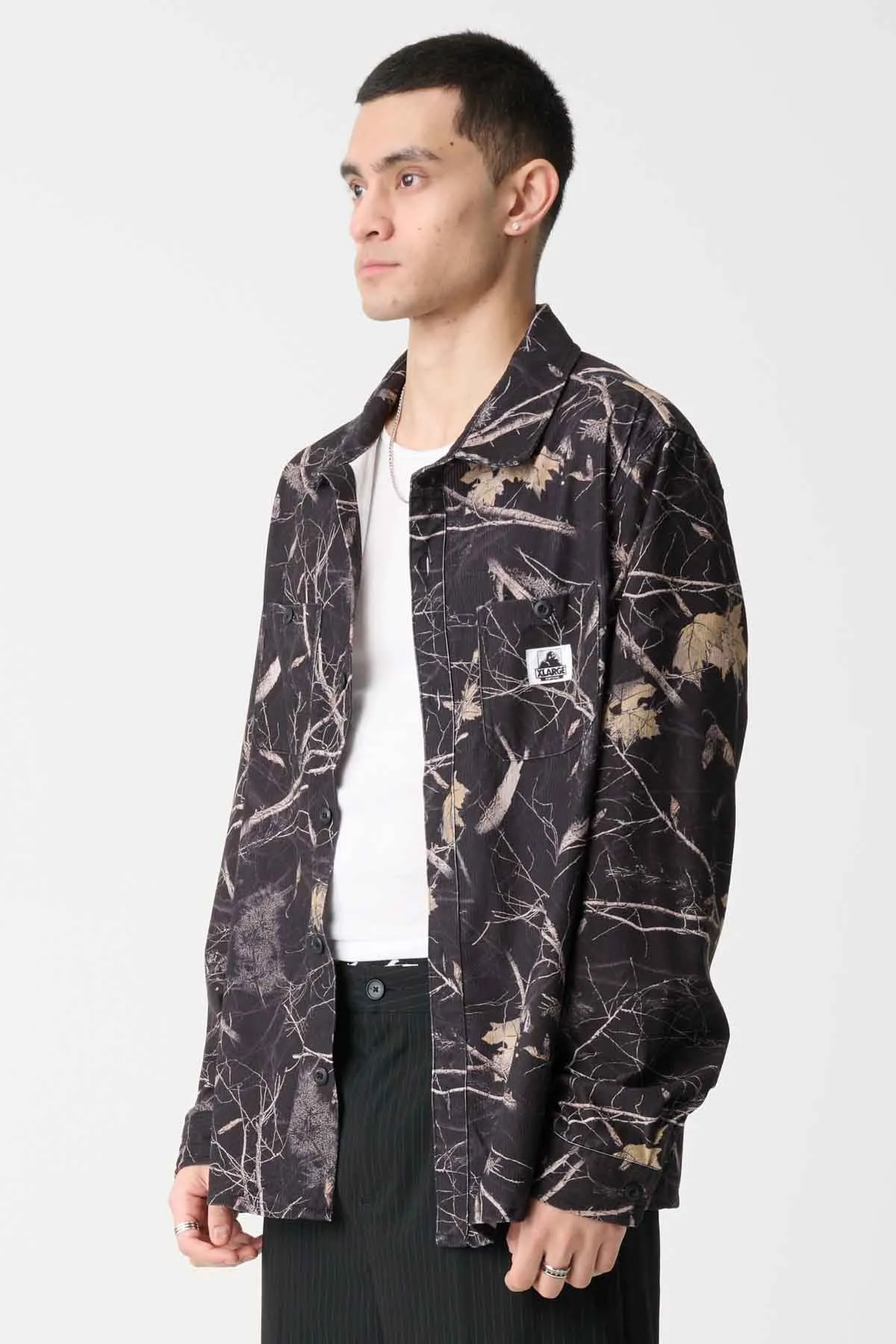 CORD AUTHENTIC WORK SHIRT - DARK CAMO