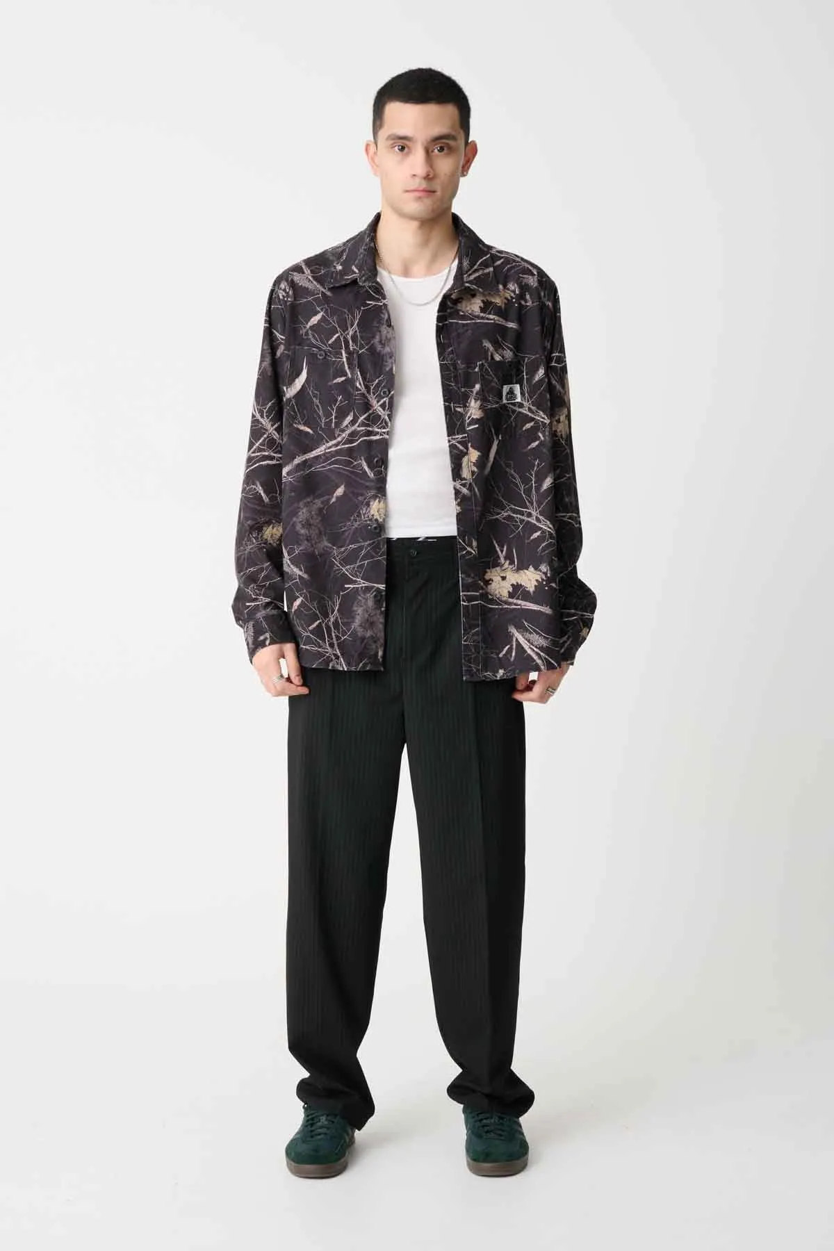 CORD AUTHENTIC WORK SHIRT - DARK CAMO