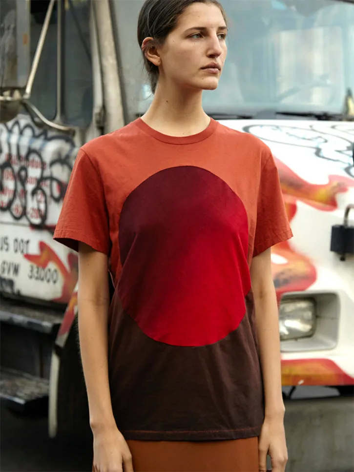 Correll Correll Sun and Moon T-Shirt, Brick