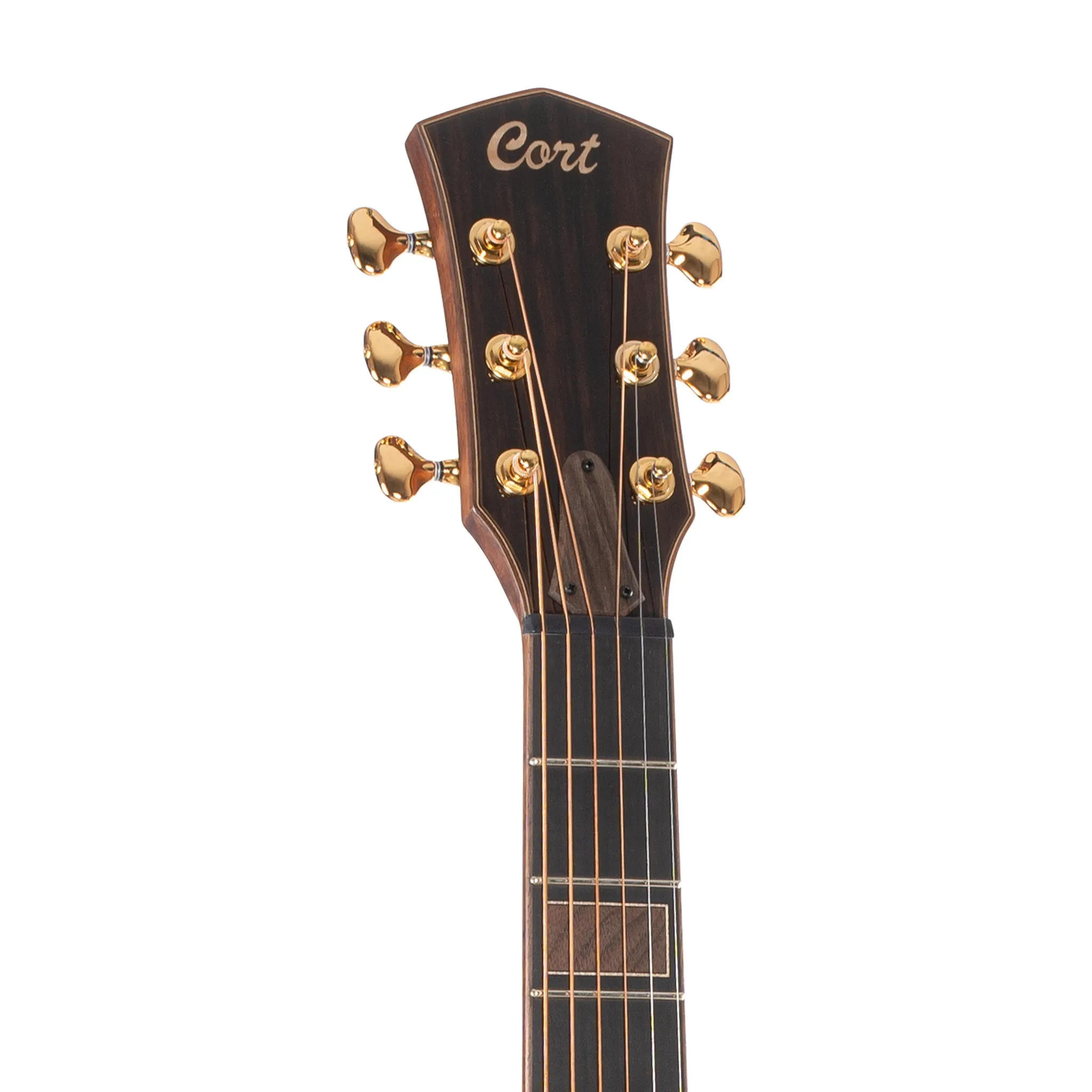Cort MODERN-BLACK Limited Edition Acoustic Guitar w/Case, Trans Black Gloss