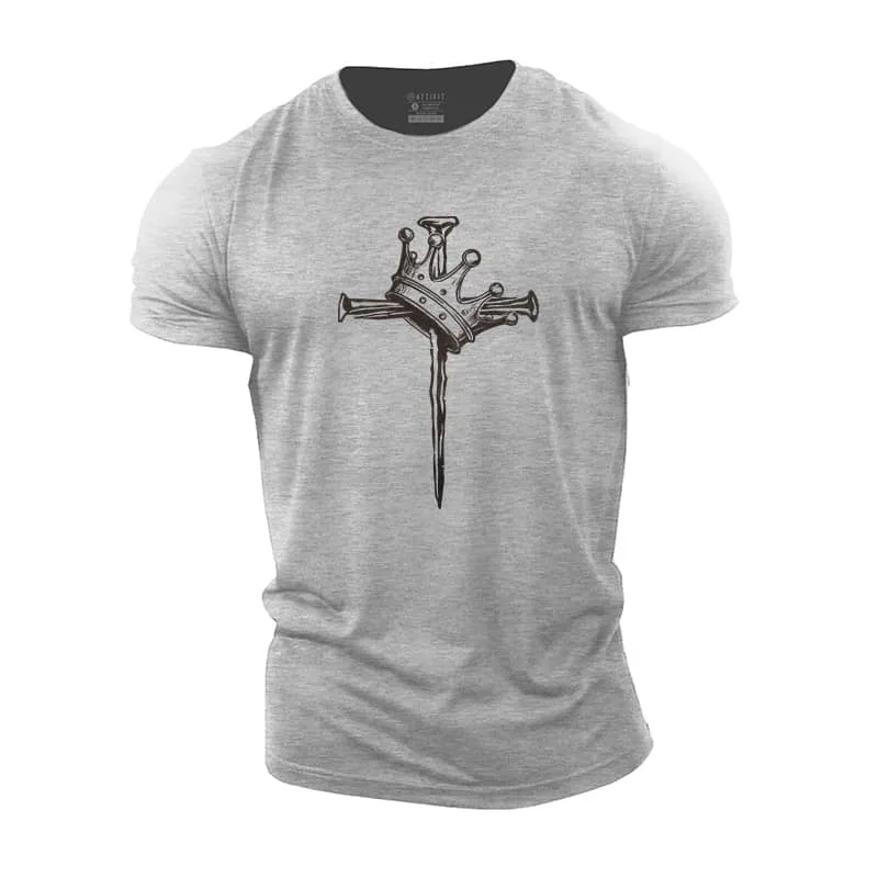 Cross Crown Cotton T-Shirt
