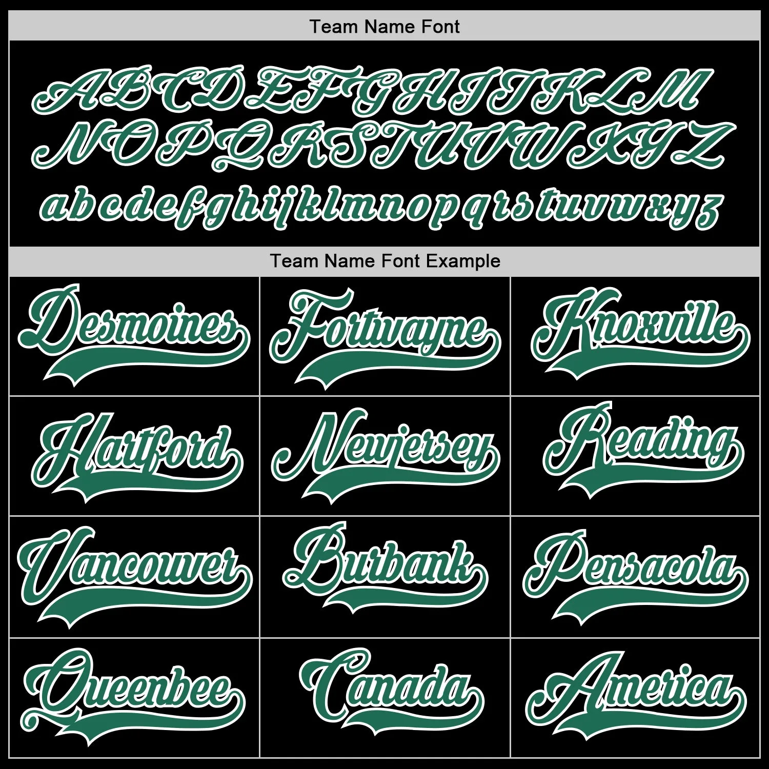 Custom Black Kelly Green-White Hockey Jersey