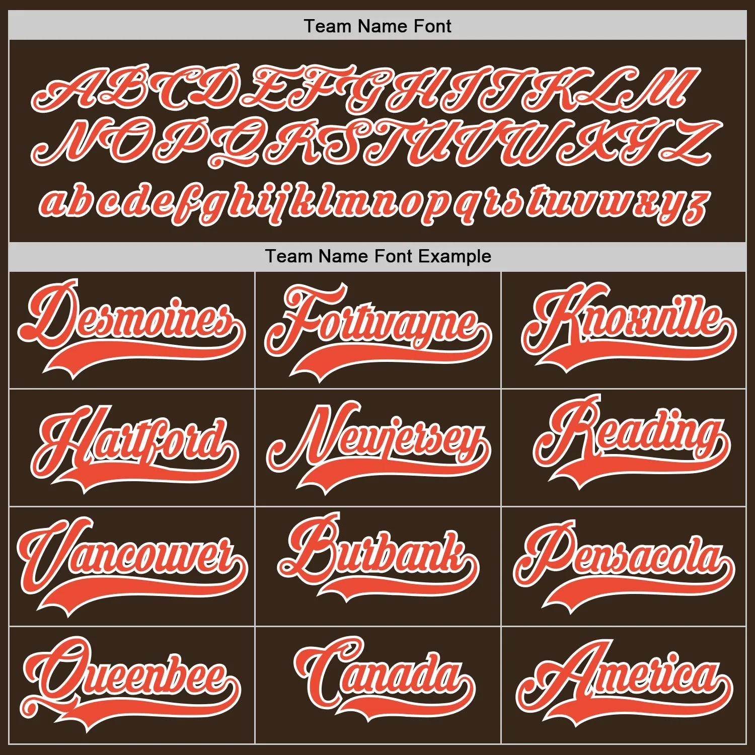 Custom Brown Orange-White Hockey Jersey