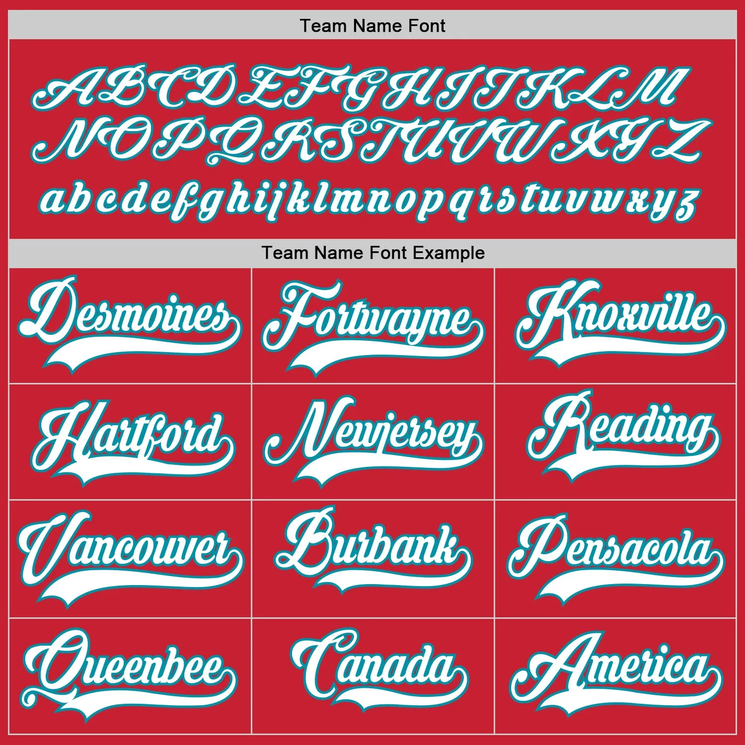 Custom Red White-Teal Hockey Jersey