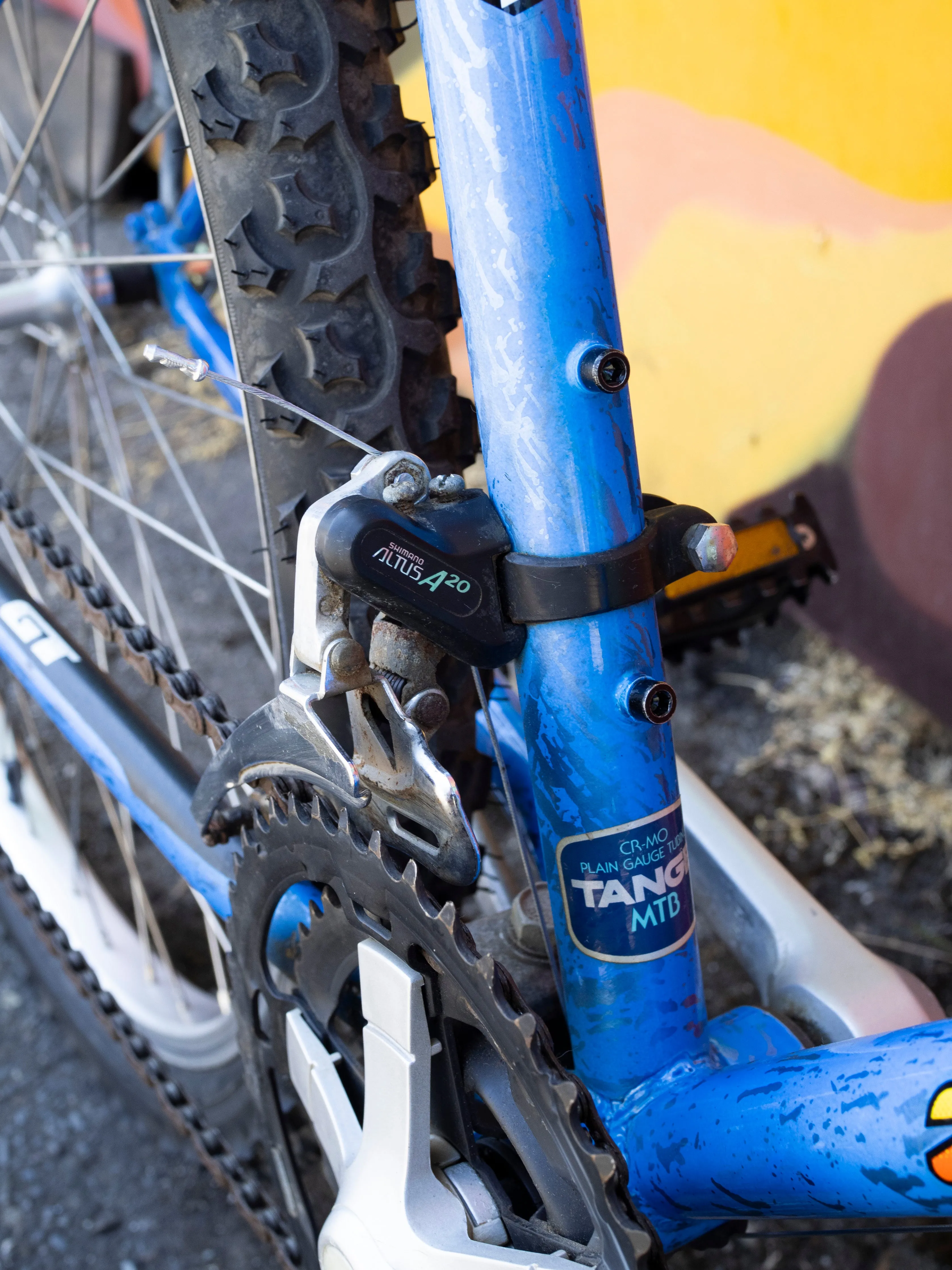 Customized GT All Terra Talera 90’s MTB, Blue, 41cm/XS