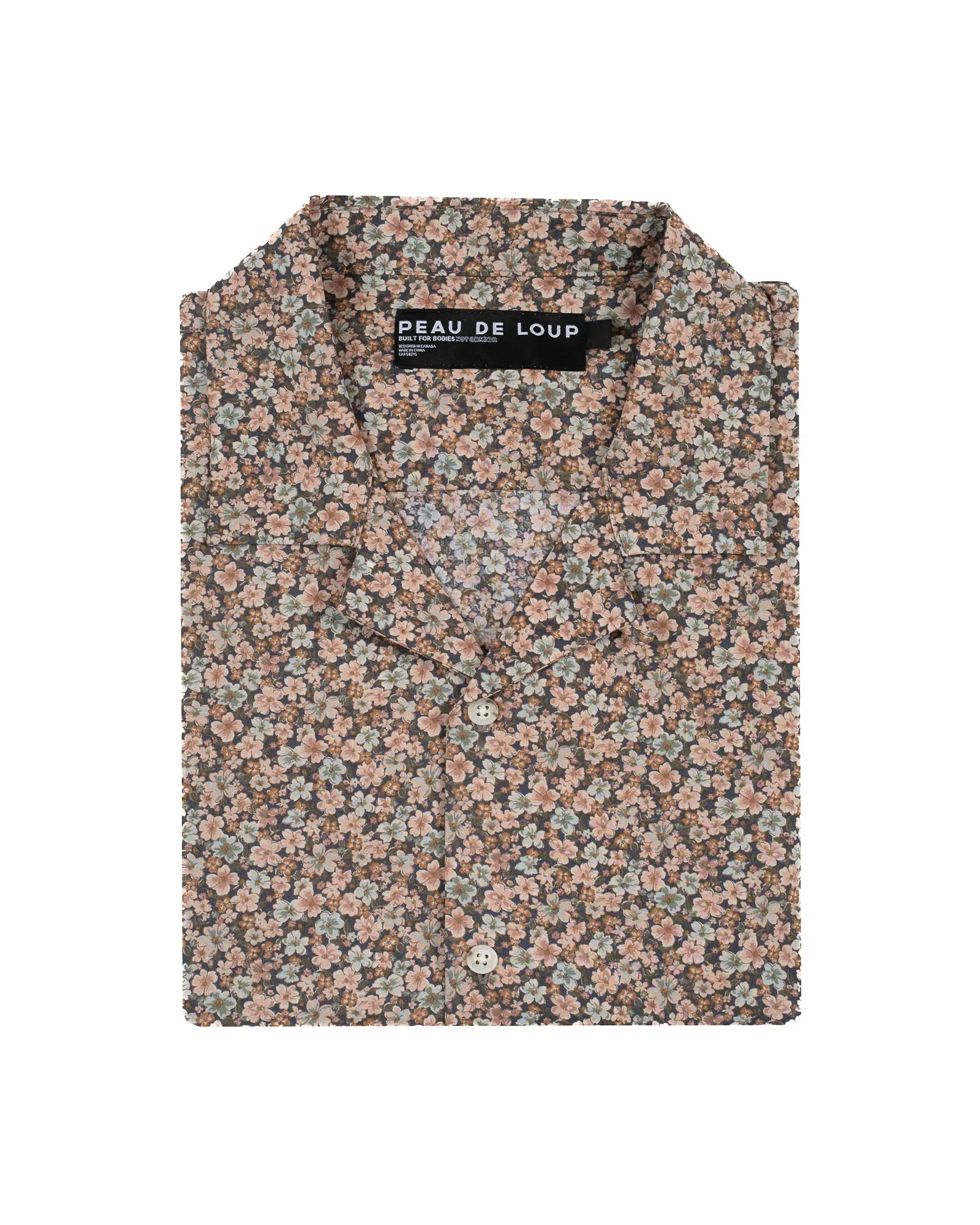 Dark Floral Founder Short Sleeve