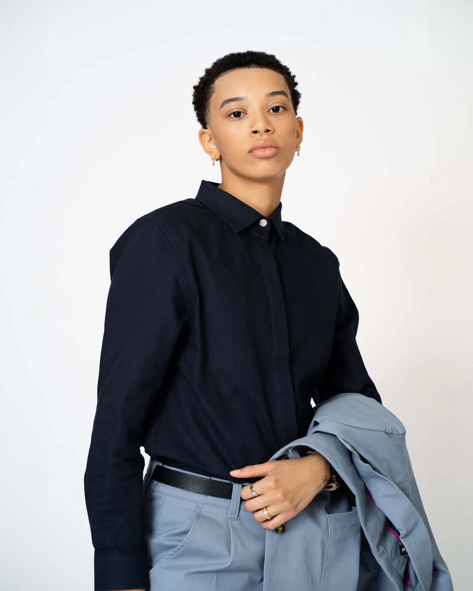 Dark Navy Founder Long Sleeve