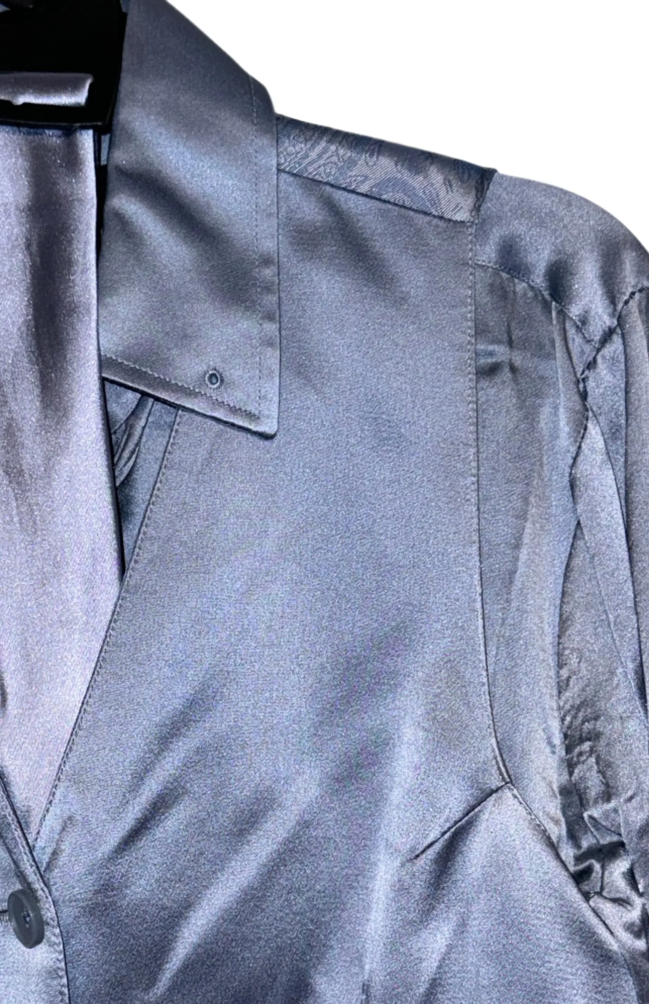DeRegnaucourt, Dusty Blue Silk Set