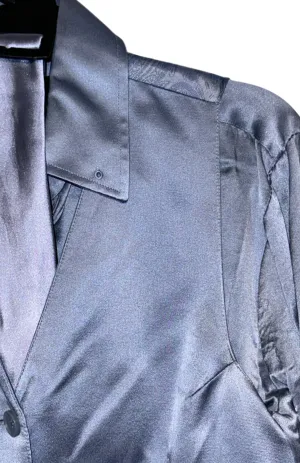DeRegnaucourt, Dusty Blue Silk Set