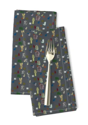 Dinner Napkins <br/> The Great Mother, Iron