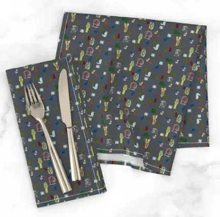 Dinner Napkins <br/> The Great Mother, Iron