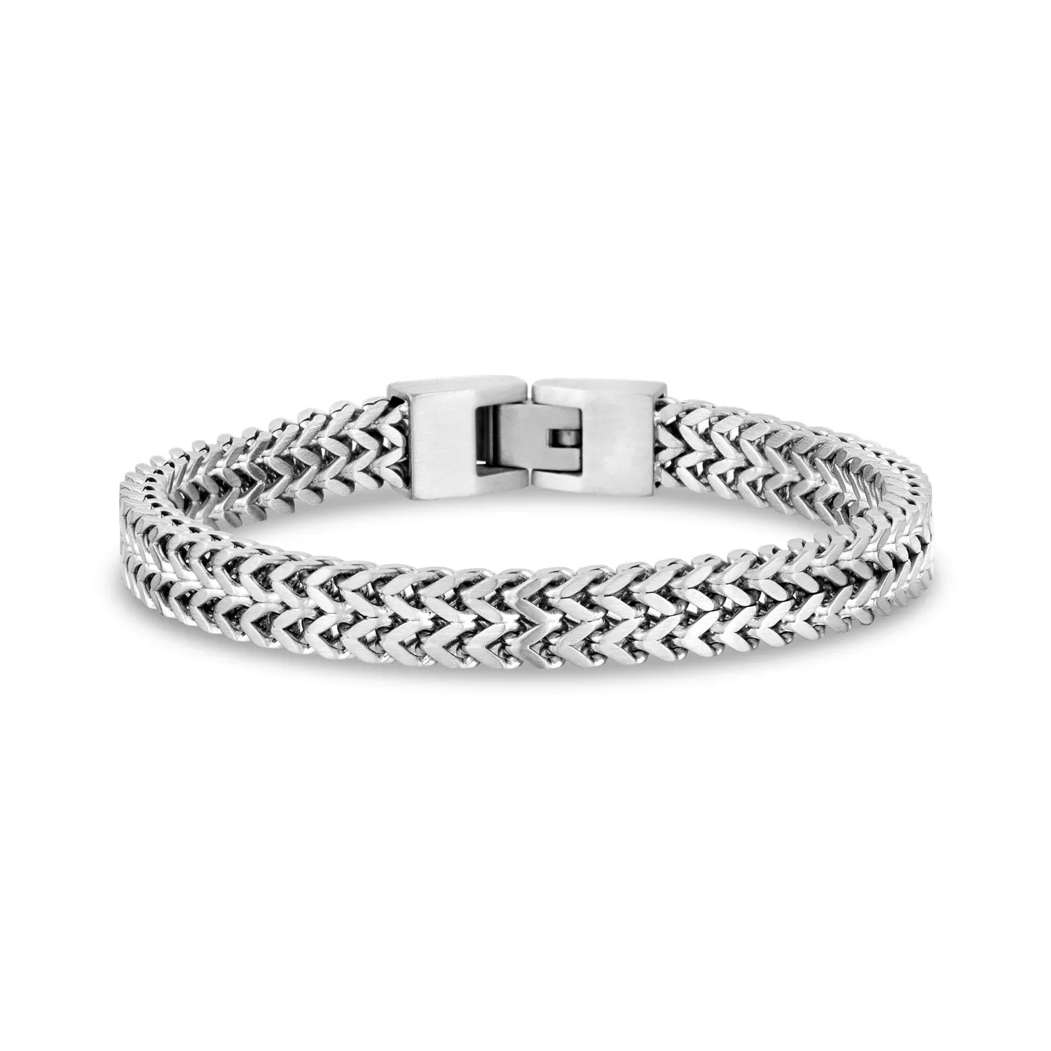 Double Franco Link Matte Bracelet