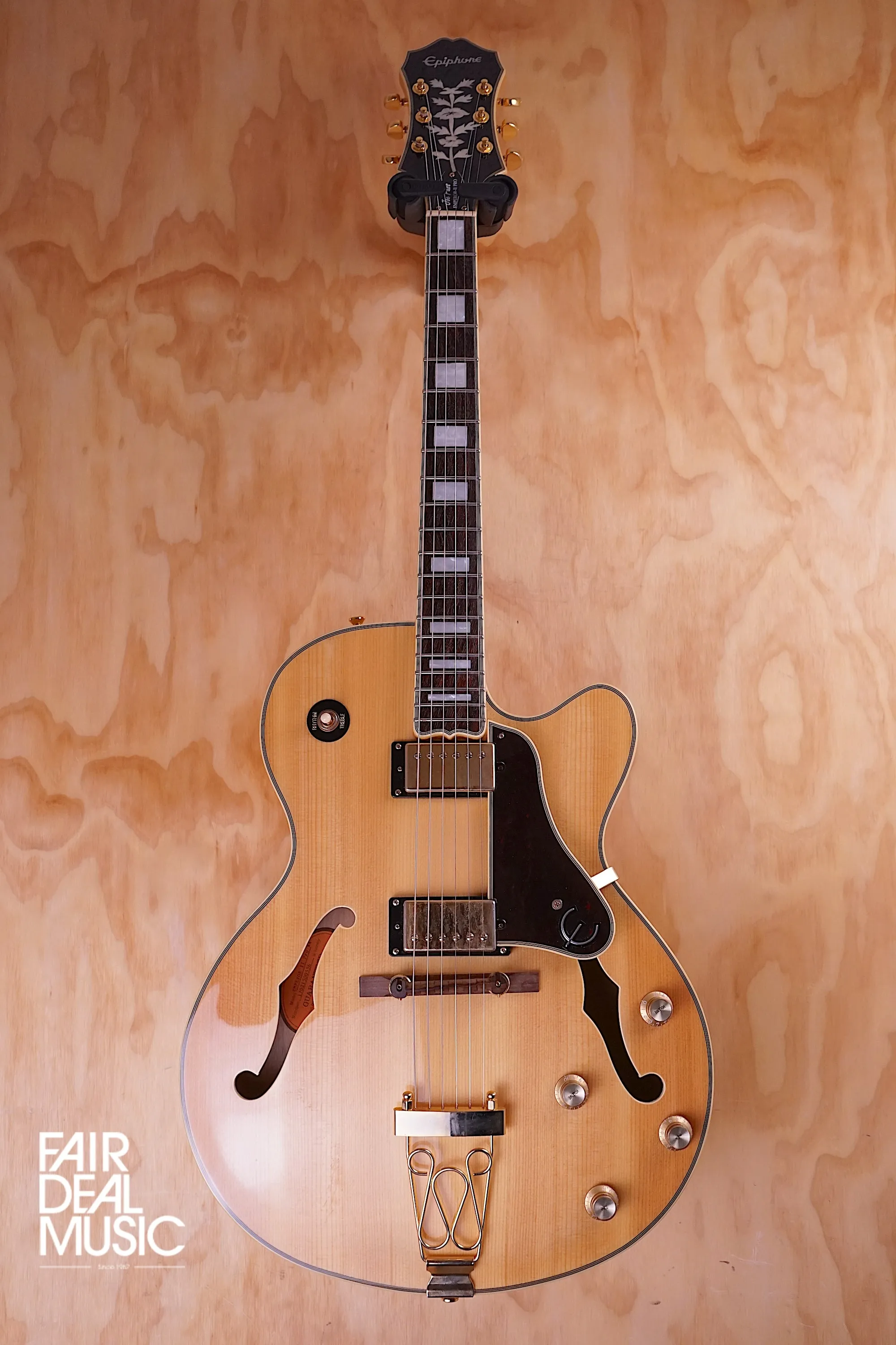 Epiphone Joe Pass Emperor II-Pro in Gloss Natural, USED
