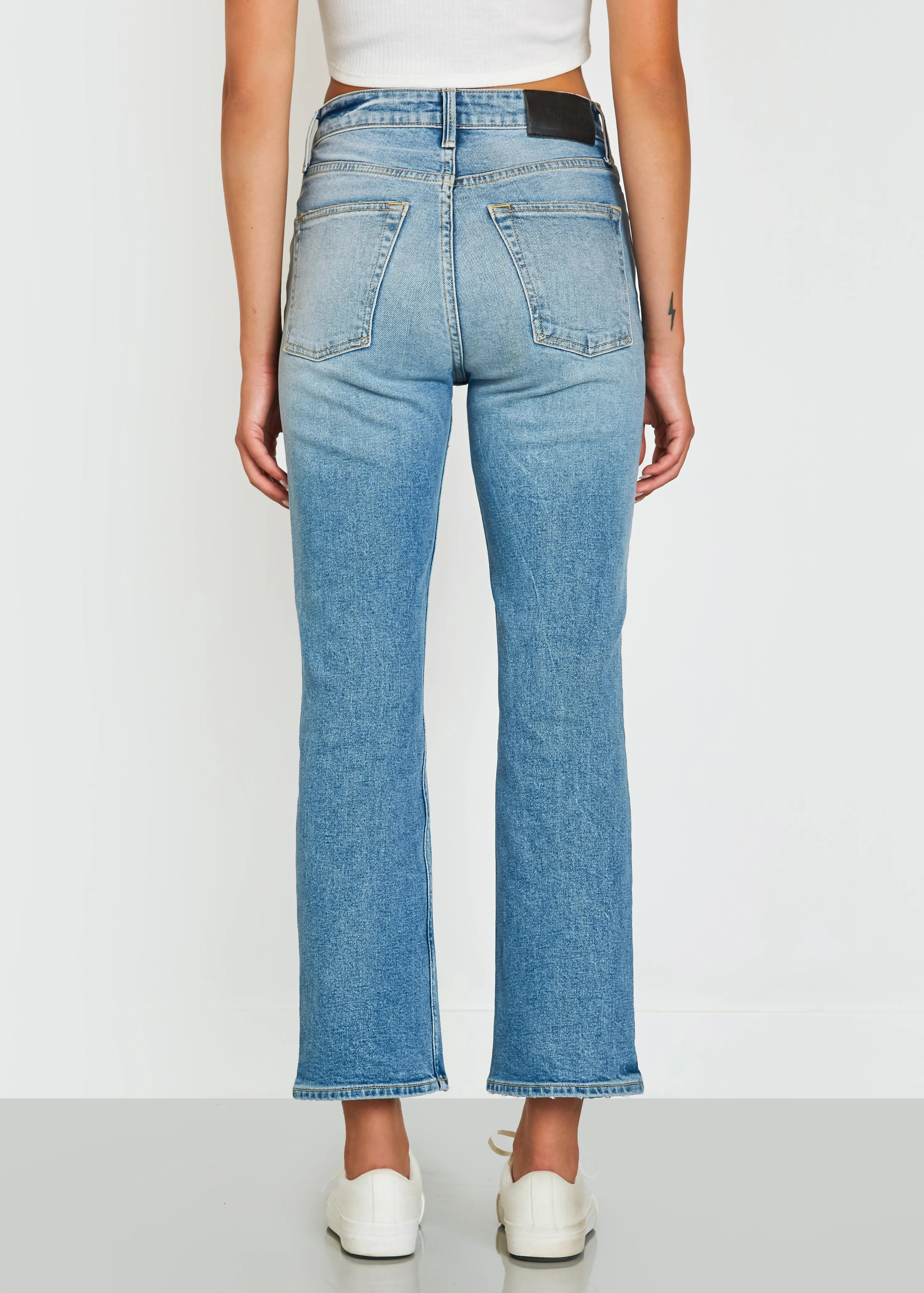 Farrah High Rise Kick Flare