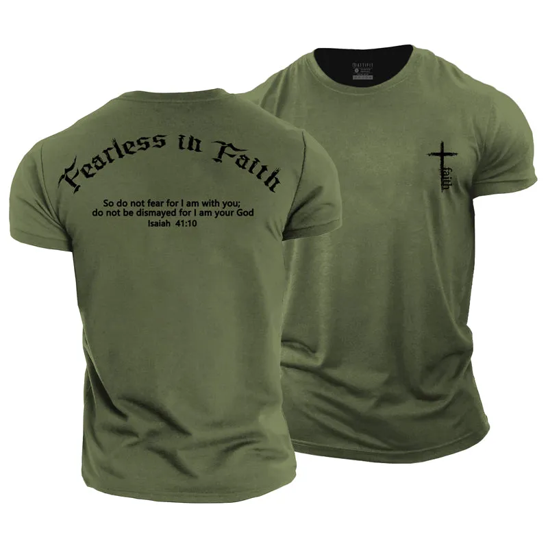 Fearless In Faith Cotton T-Shirt