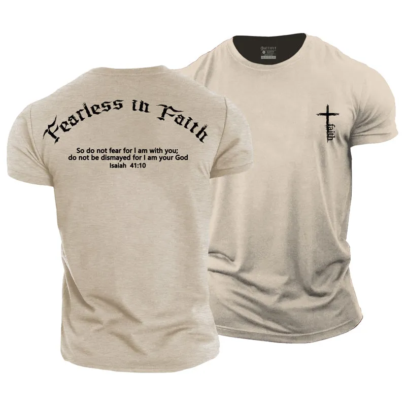 Fearless In Faith Cotton T-Shirt