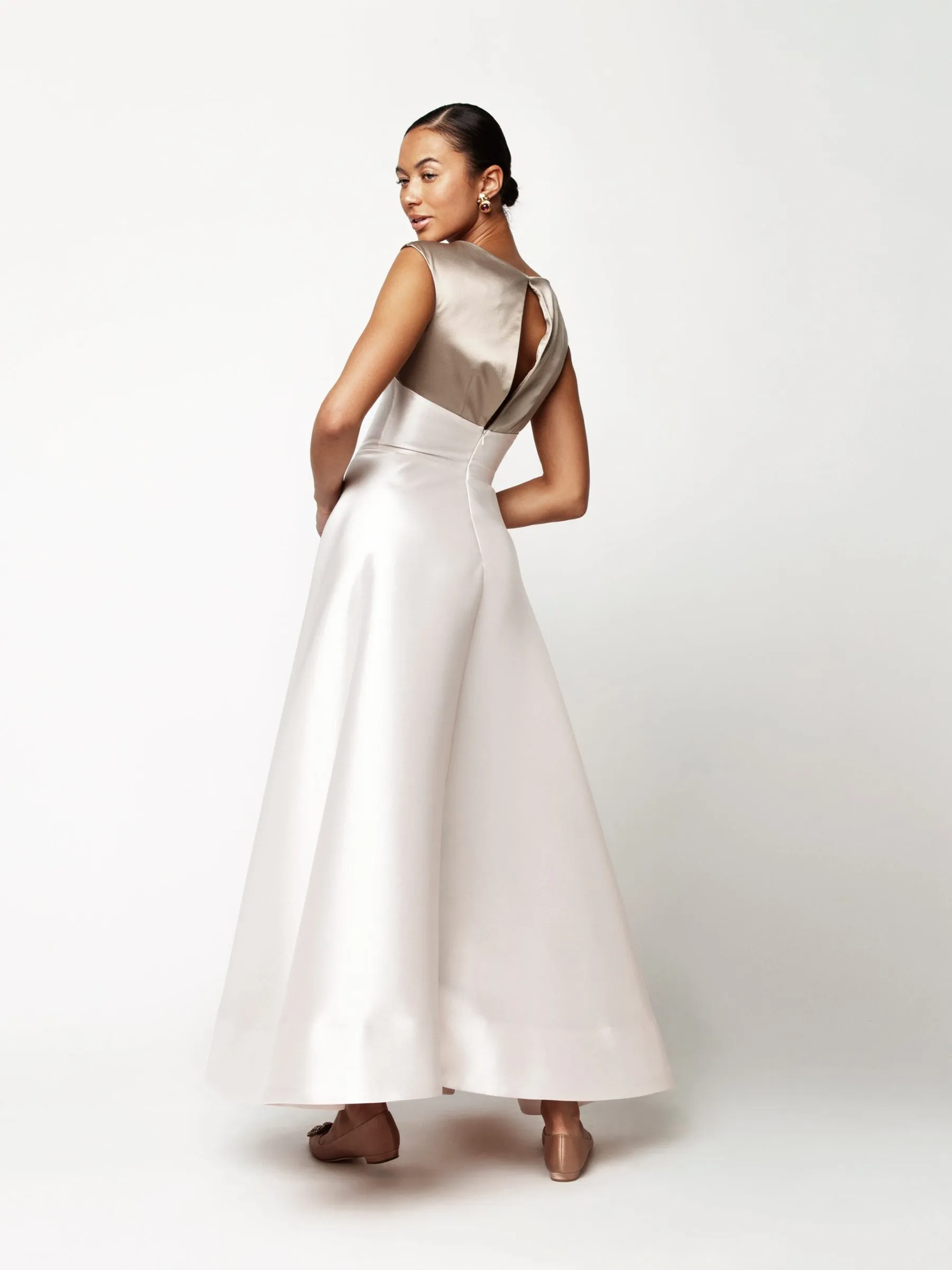Florence Dress in Bronze