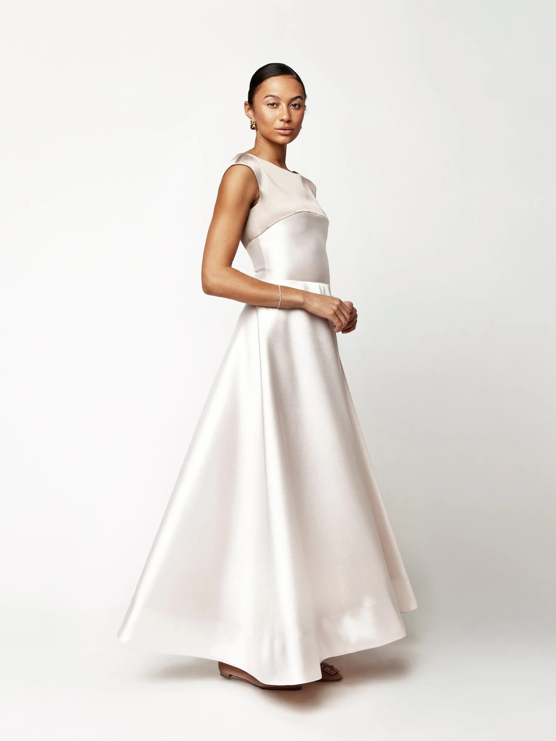 Florence Dress in Bronze
