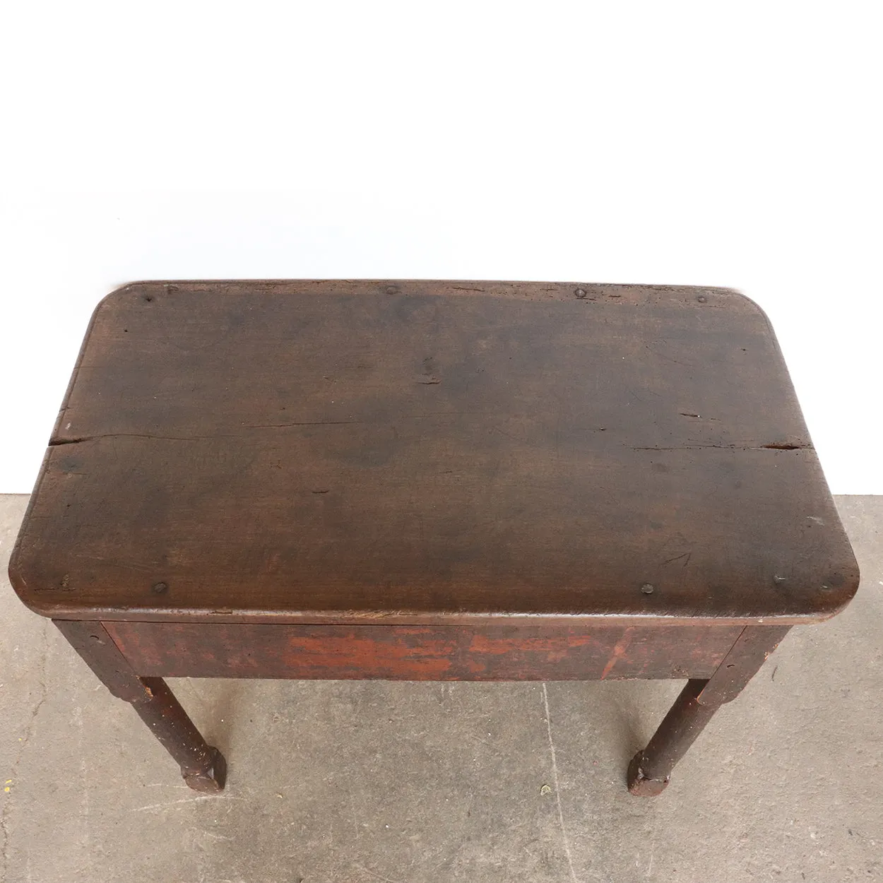 French Provincial Louis XIII Style Walnut Side / Work Table