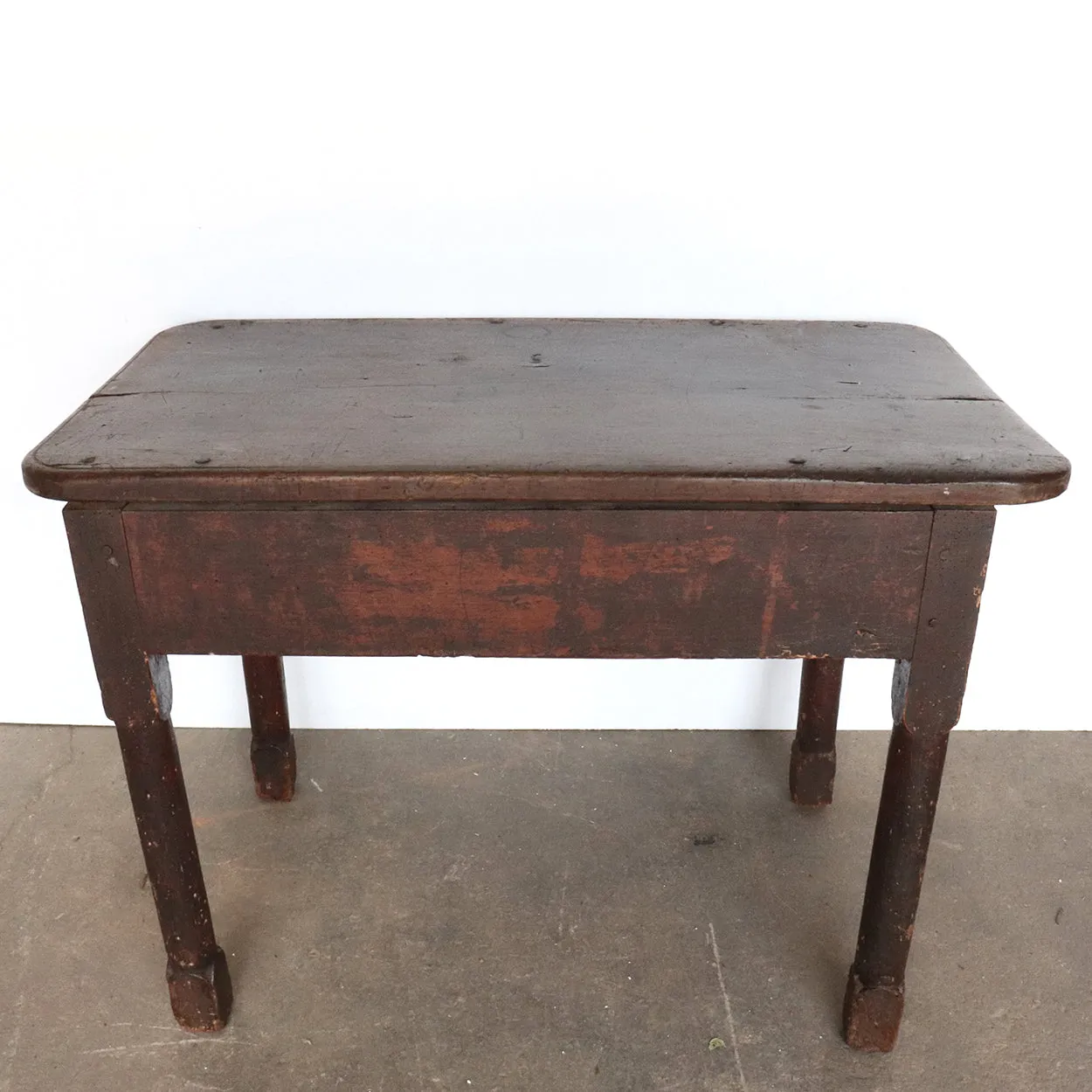 French Provincial Louis XIII Style Walnut Side / Work Table