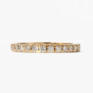 French Set Eternity Band