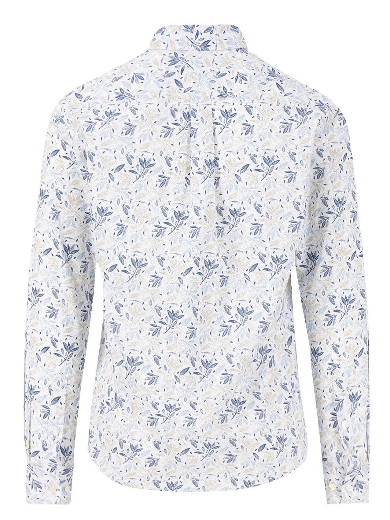 FYNCH HATTON Pure Cotton Shirt - Men's – Floral Print Summer Breeze