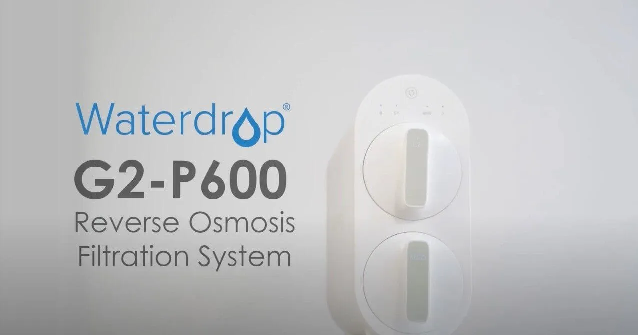 G2P600 RO System with an Extra Two-Year Filter Combo