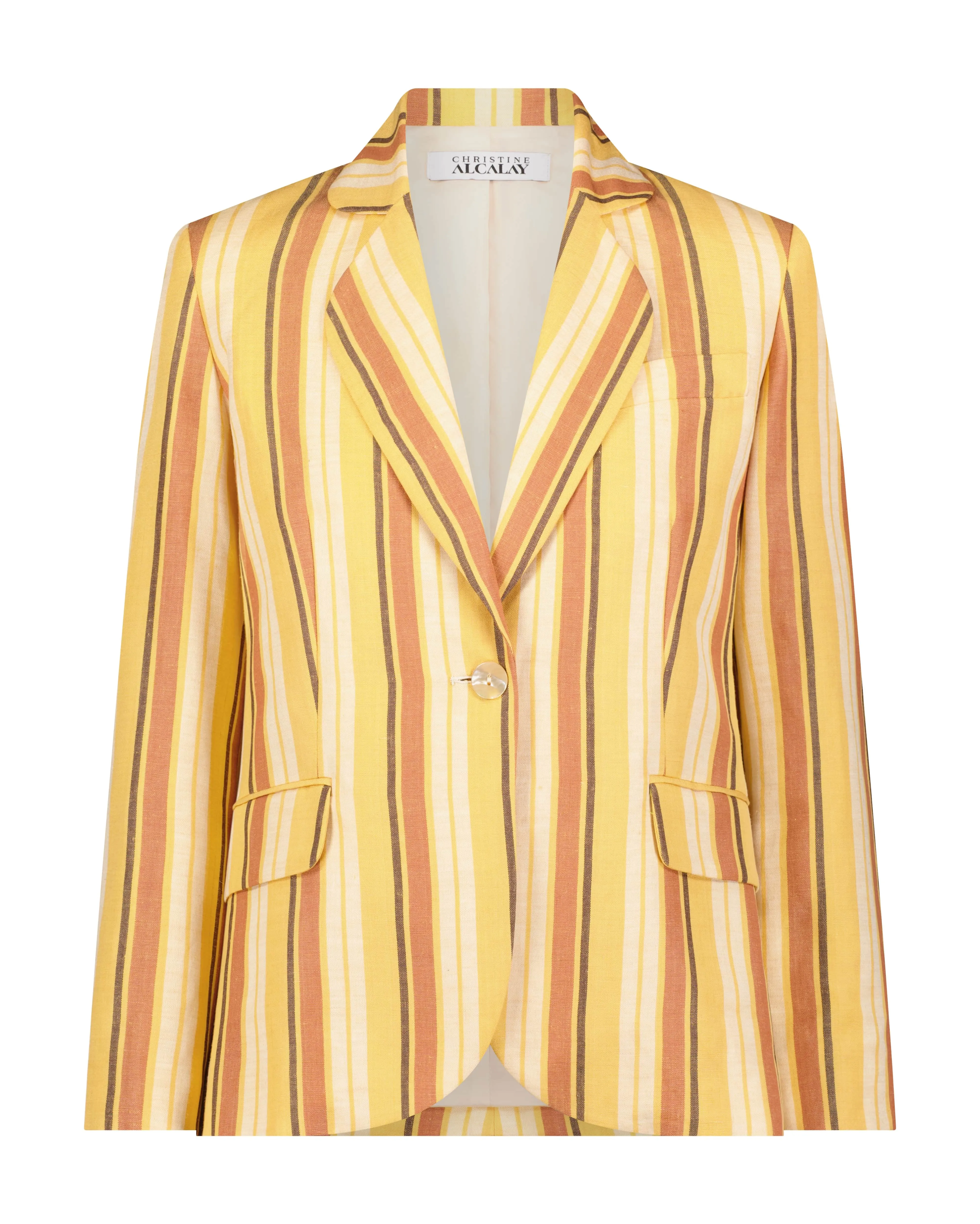 Gatsby Jacket in Tuscan Stripe