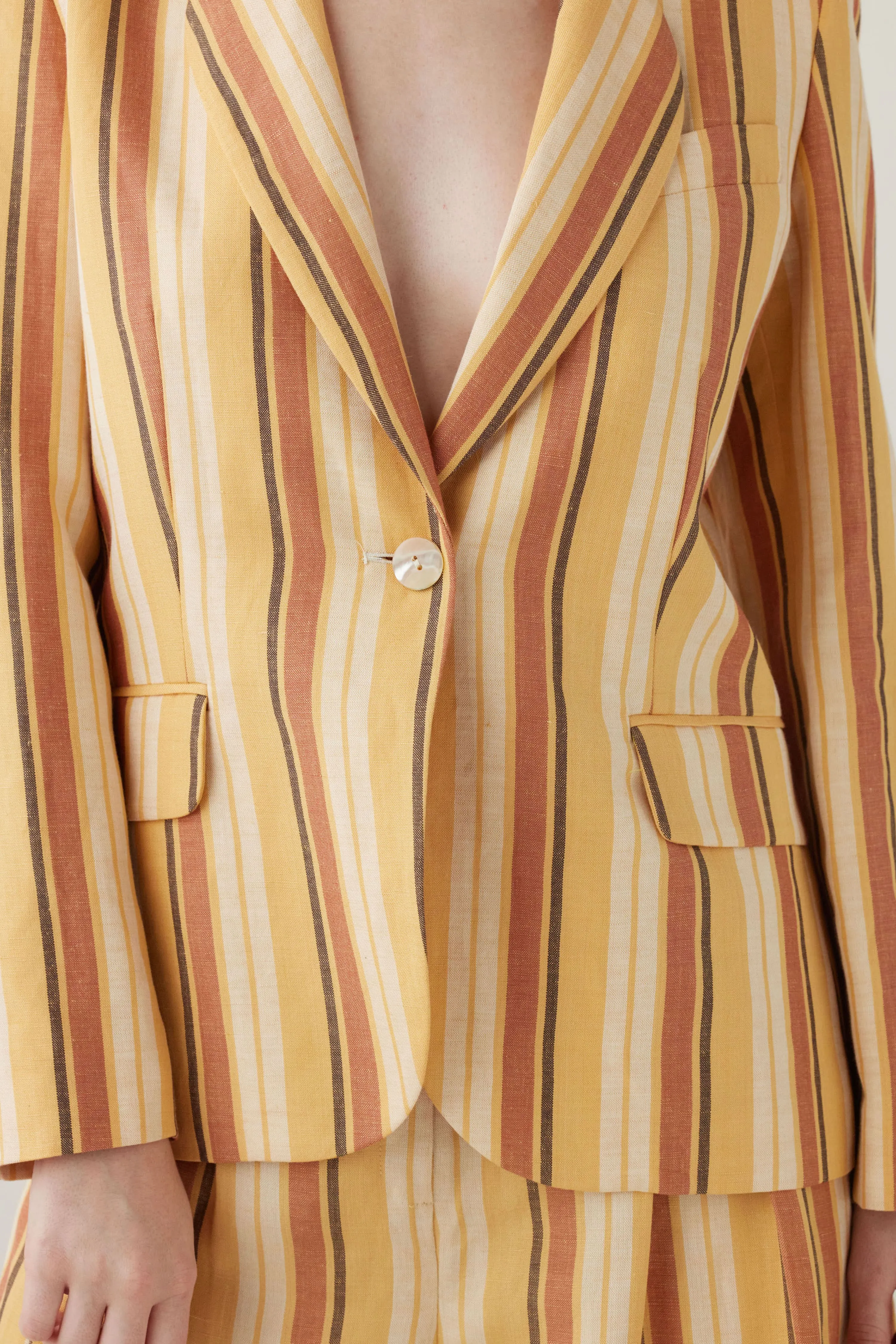 Gatsby Jacket in Tuscan Stripe