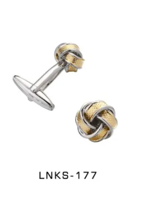 Gold Knot Cufflinks