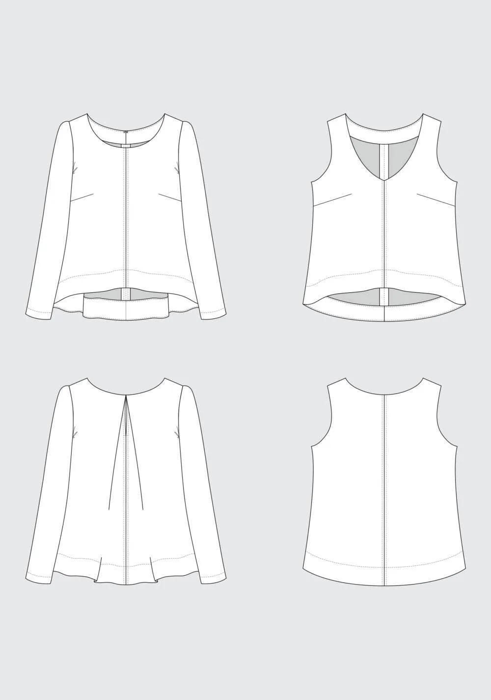 Grainline Studio - Hadley Top