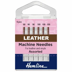 Haberdashery Leather Machine Needles - Assorted