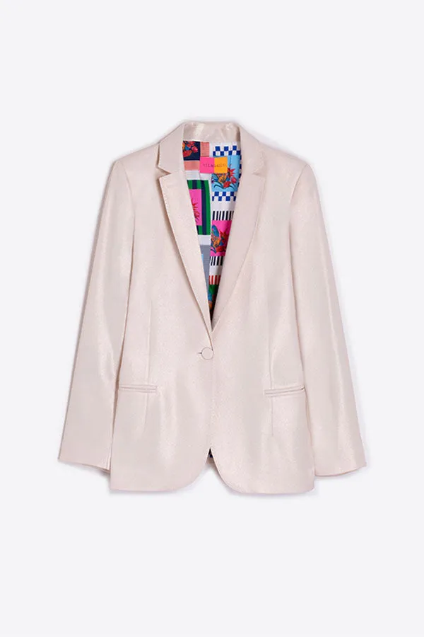 HANNAH METALLIC GOLD JACKET