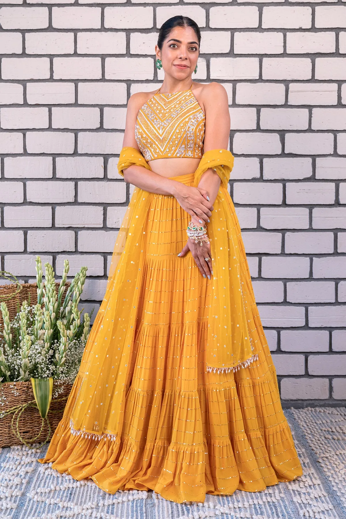HAZEL TIERED SKIRT