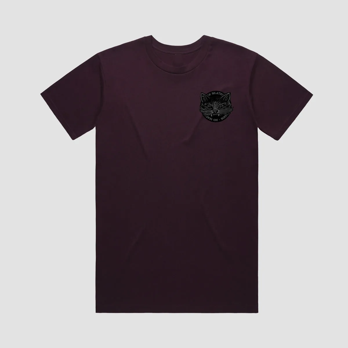 Heathen Crow Killer T-Shirt Plum