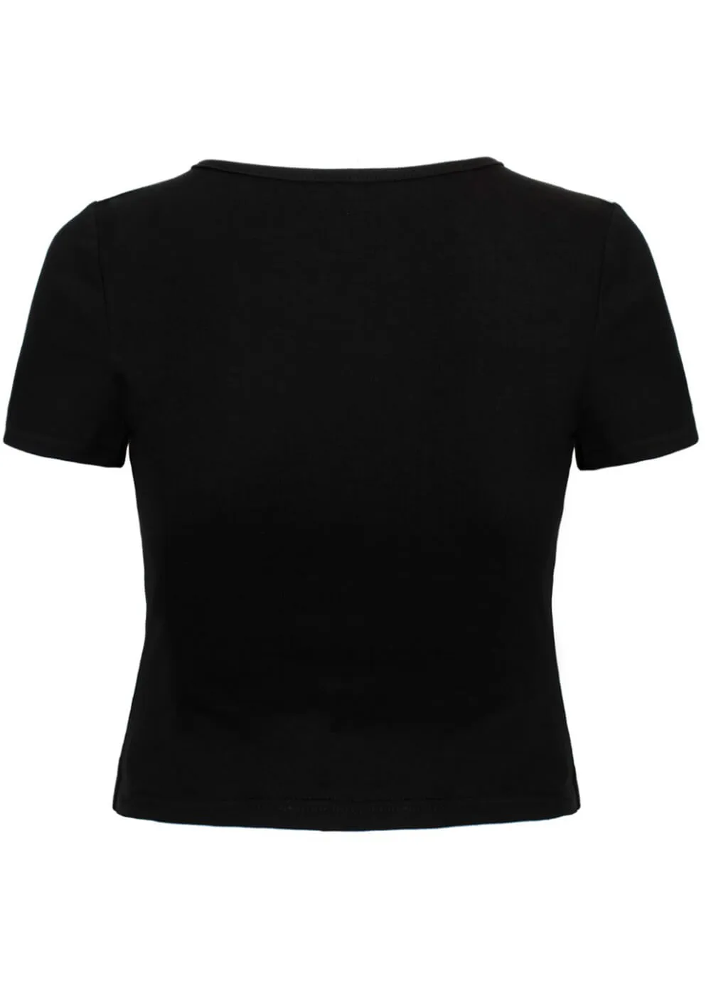 Hell Bunny Kocho Butterfly Top Black