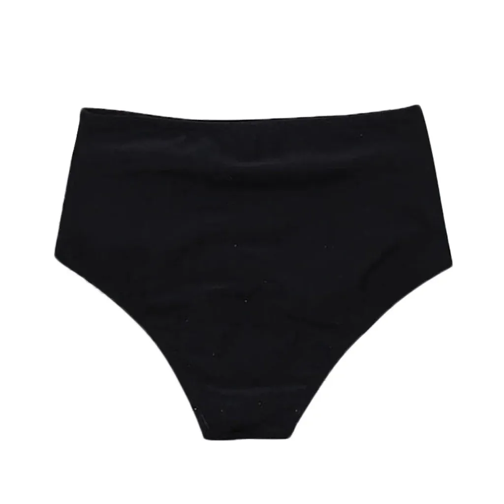 High-Waisted Bottoms Beach Bathing Suits