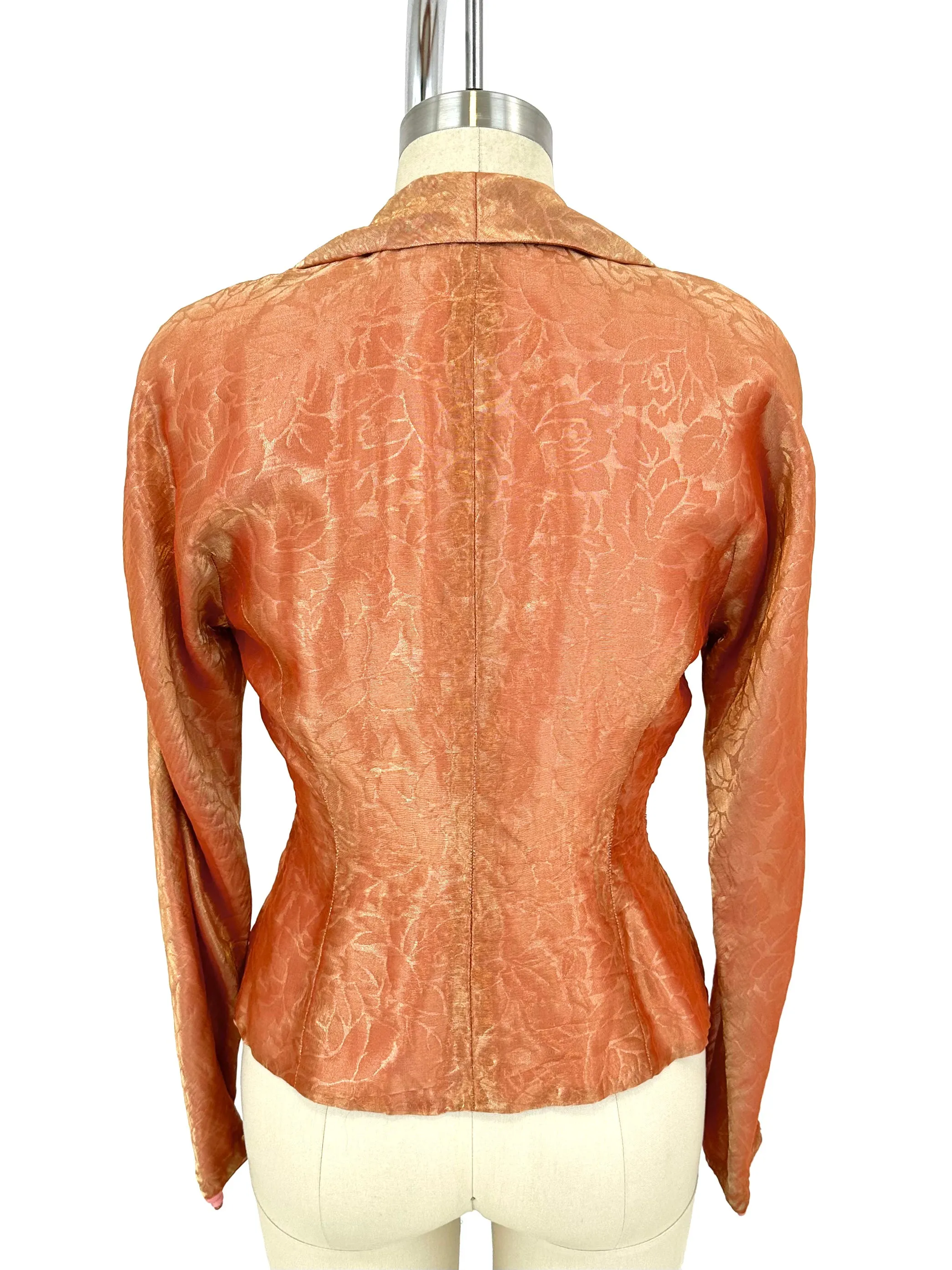 Holly's Harp Jacquard Lamé Jacket*