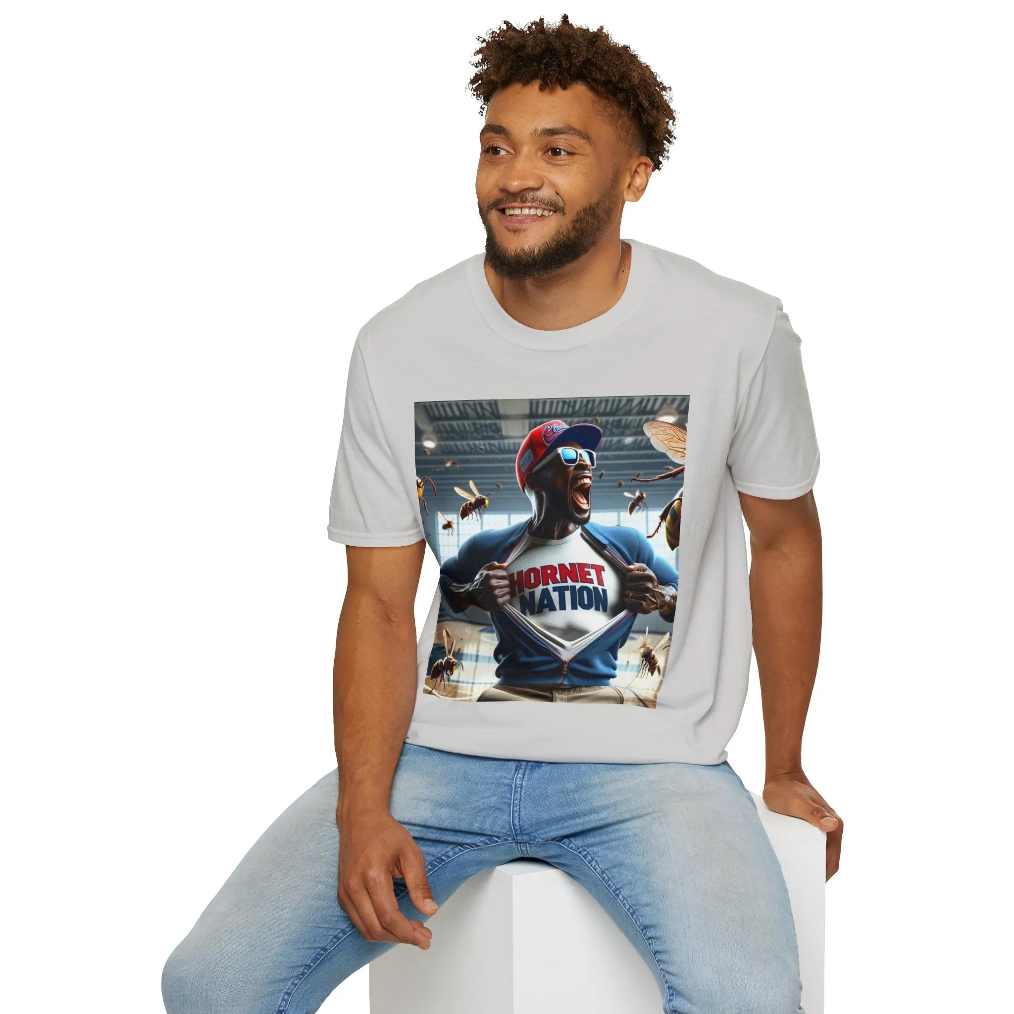 Hornet Nation  Softstyle T-Shirt