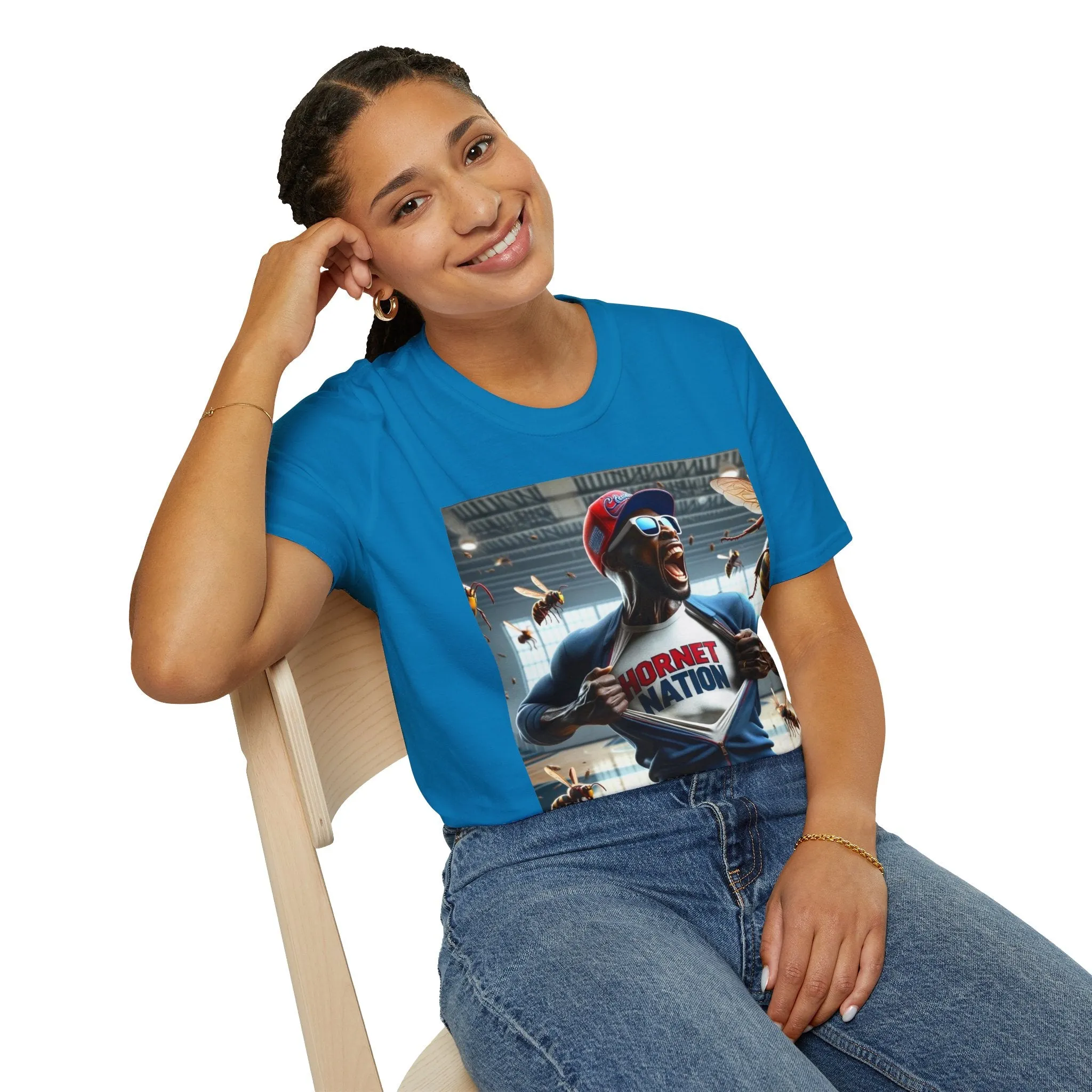 Hornet Nation  Softstyle T-Shirt