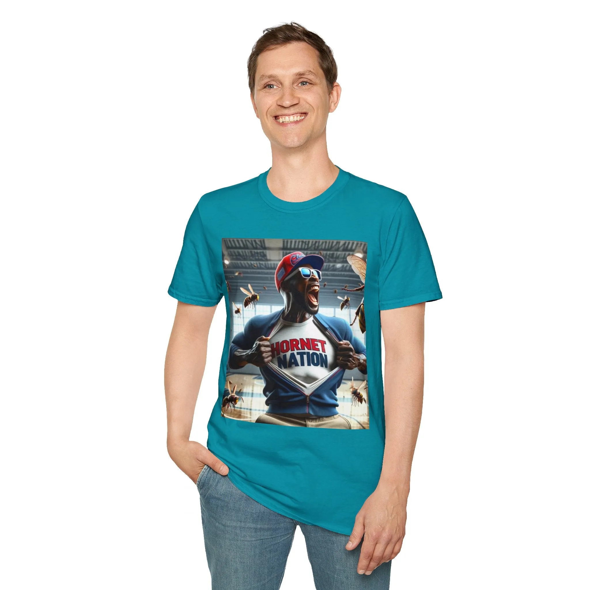 Hornet Nation  Softstyle T-Shirt