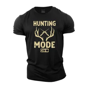 Hunting Mode On Cotton T-Shirt