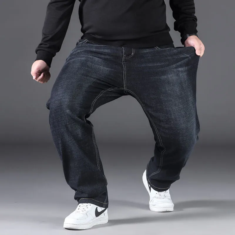 INSTOCK- Men's plus size loose work straight pants