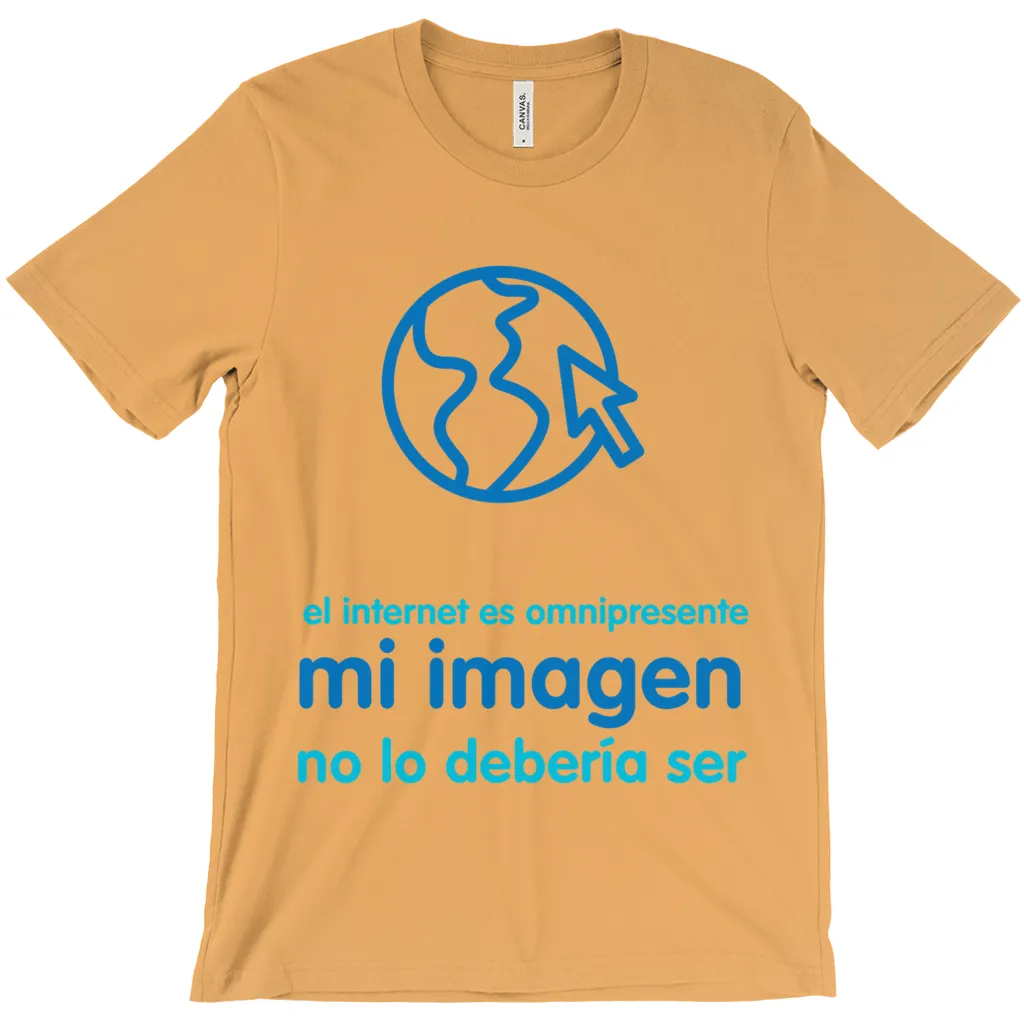 Internet is Ubiquitous Adult T-Shirts (Spanish)