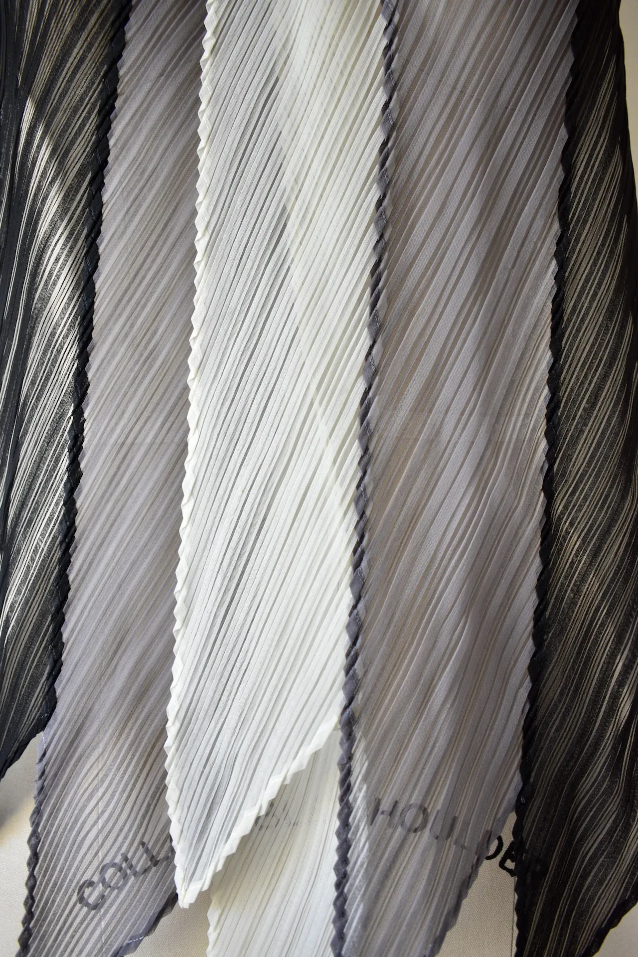 Issey Miyake Vintage Pleated Scarf