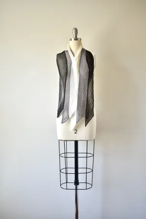 Issey Miyake Vintage Pleated Scarf