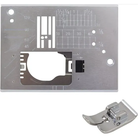 Janome Needle Plate and Foot For Straight Sewing For Janome Jem Series   #200423009 - 1 LEFT!