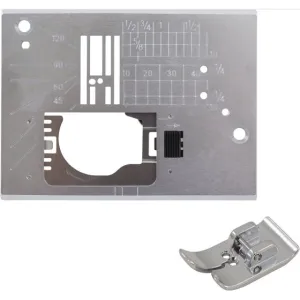 Janome Needle Plate and Foot For Straight Sewing For Janome Jem Series   #200423009 - 1 LEFT!